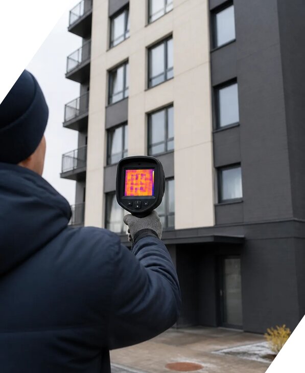 Тепловизионное обследование зданий в Зеленокумске от 5091 р. | ЭкспертизаРоссия