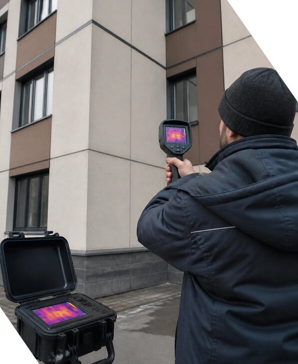 Тепловизионное обследование зданий и сооружений в Зеленокумске
